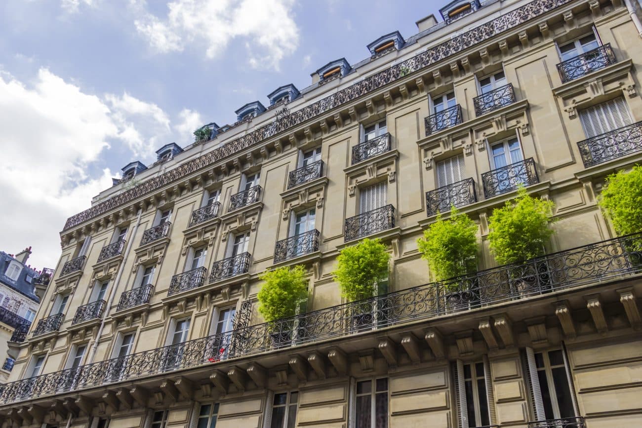 French apartment building