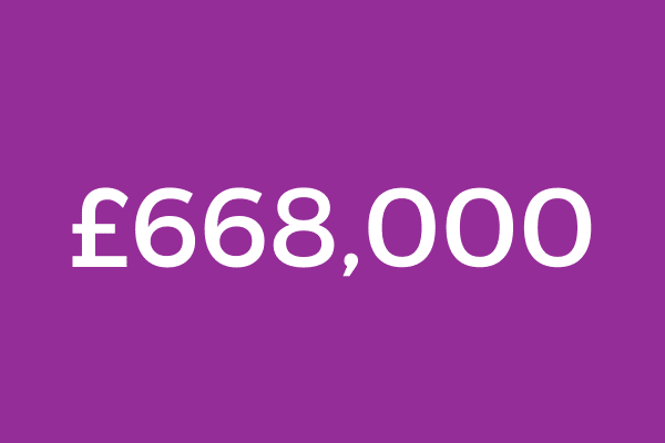 £668,000