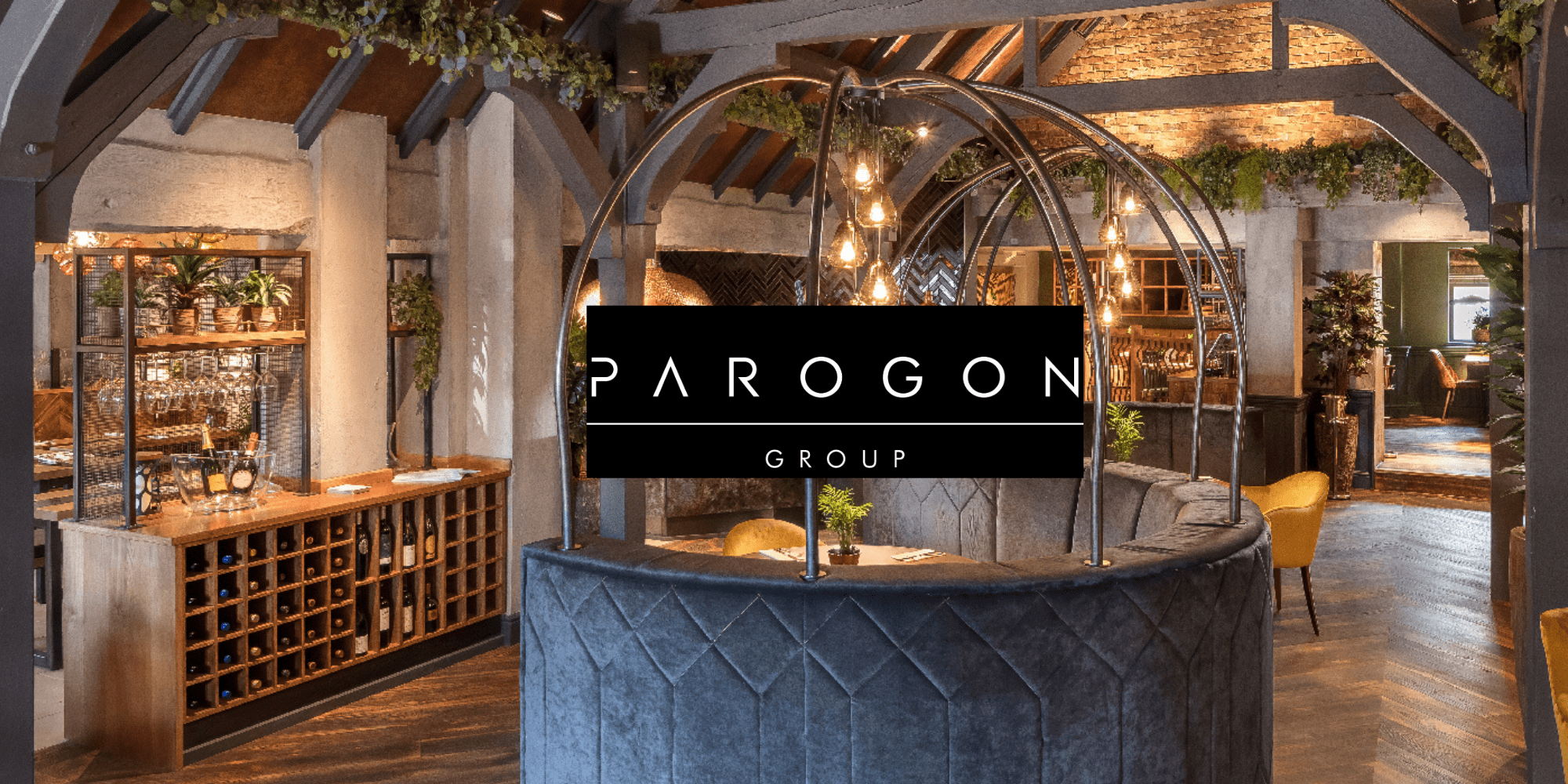 Restaurant with Parogon logo