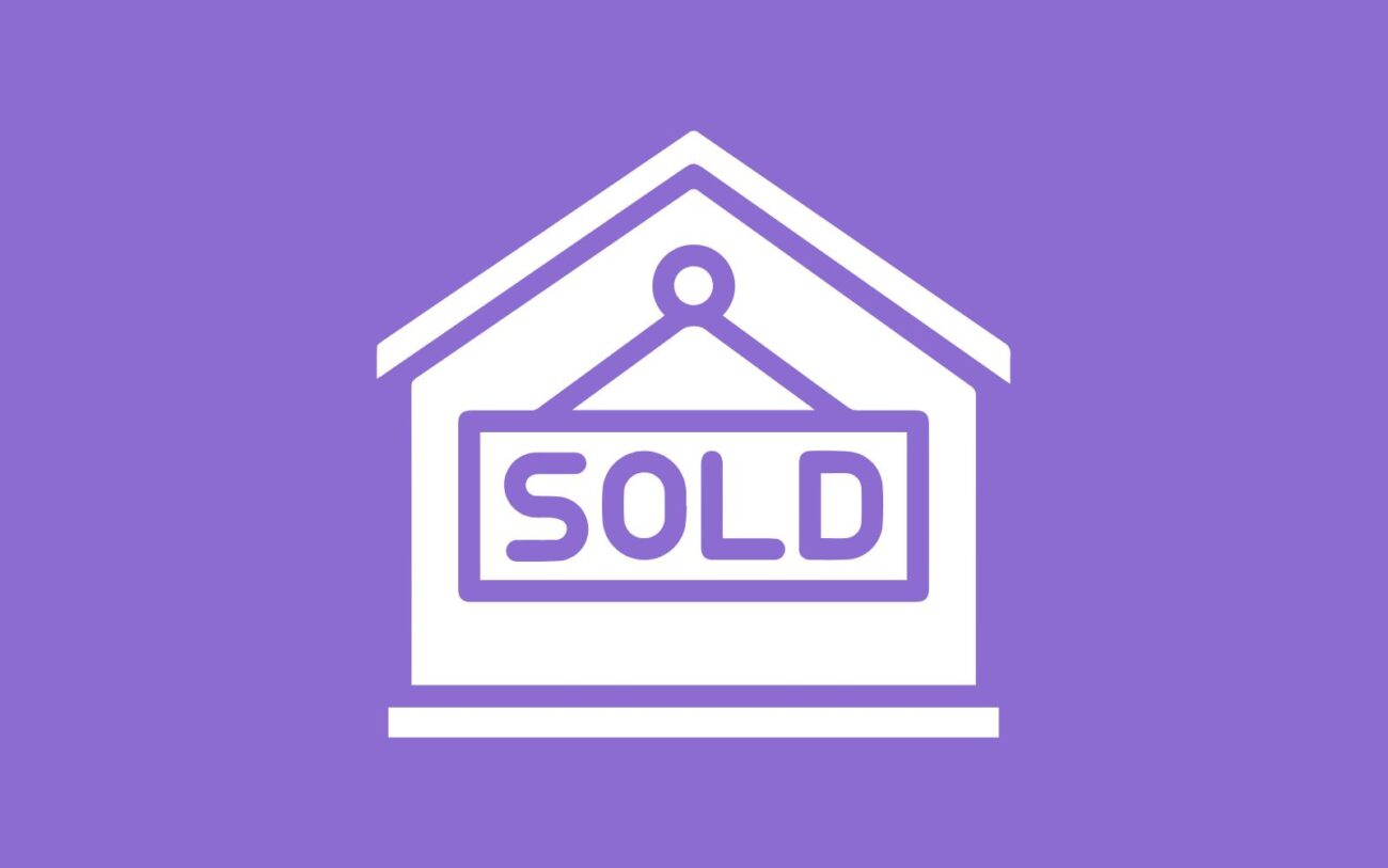 Sold sign
