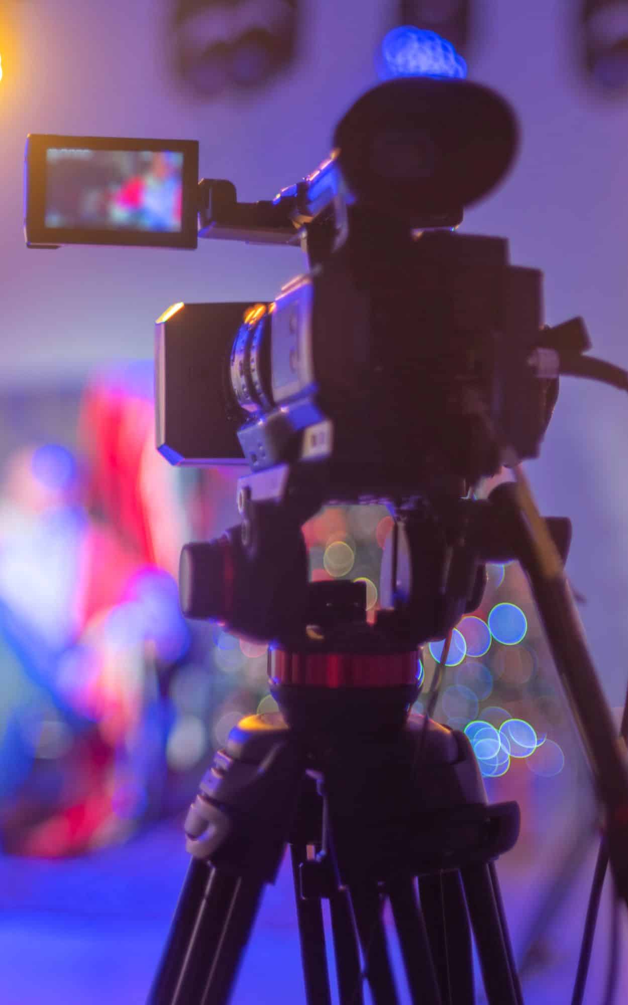 Camera filming