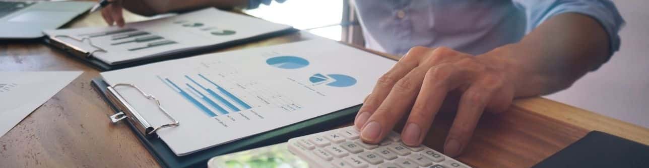 accountant looking through paperwork