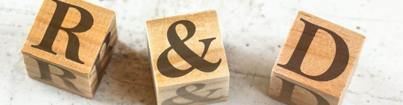 R & D on wooden blocks