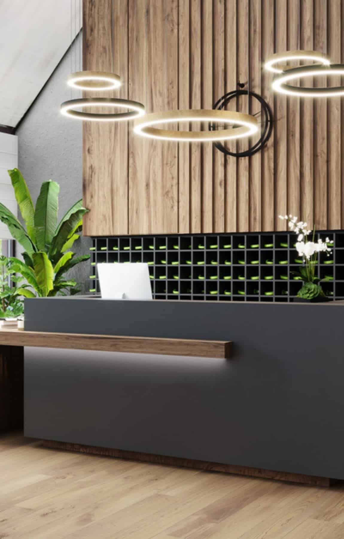 Completed tenant fit-out in a commercial office